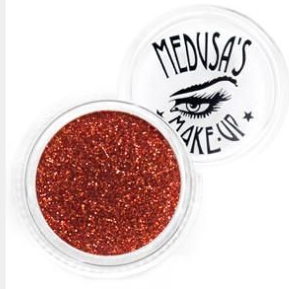 💙🌟🧚‍♀️ORANGE CRUSH Glitter Pot By Medusa Makeup NWT - Picture 4 of 8